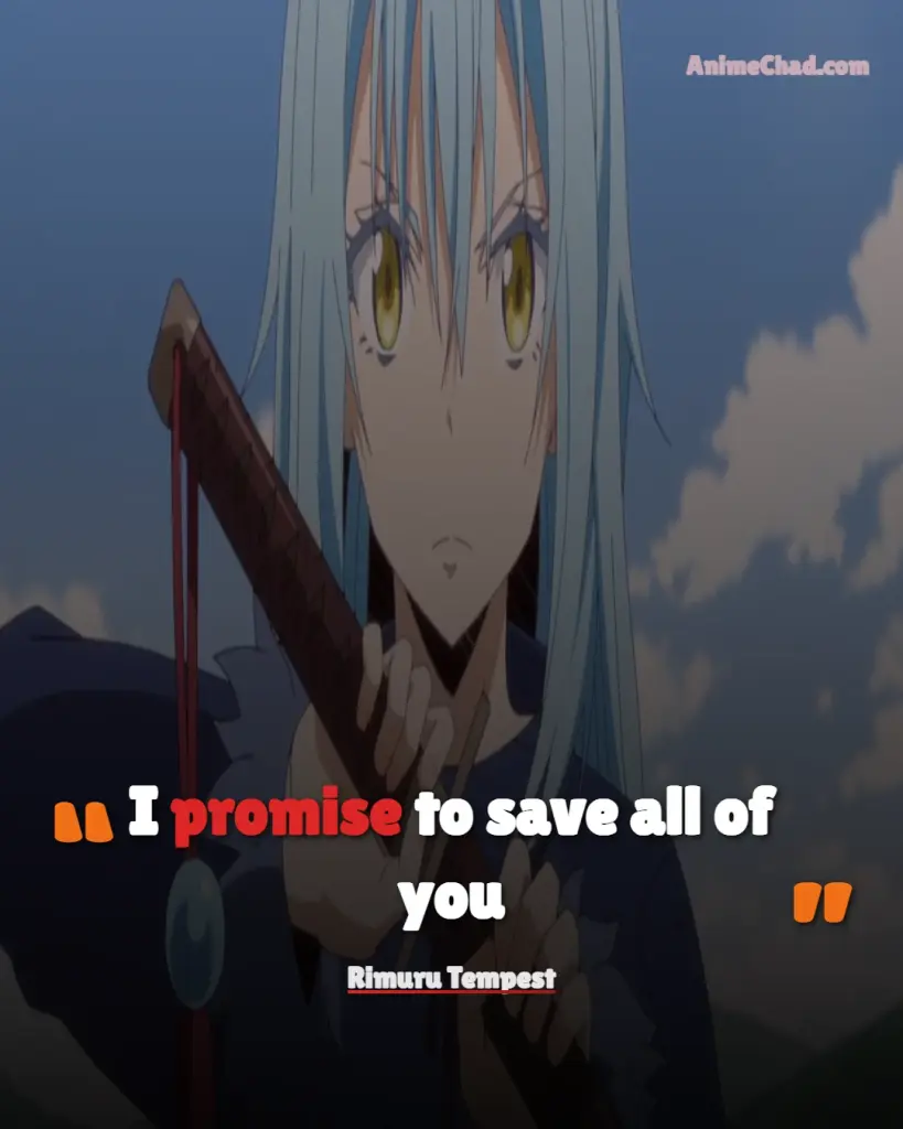 Rimuru Tempest Quotes (3)