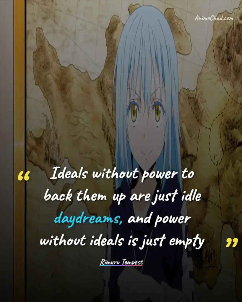 Rimuru Tempest Quotes (4)