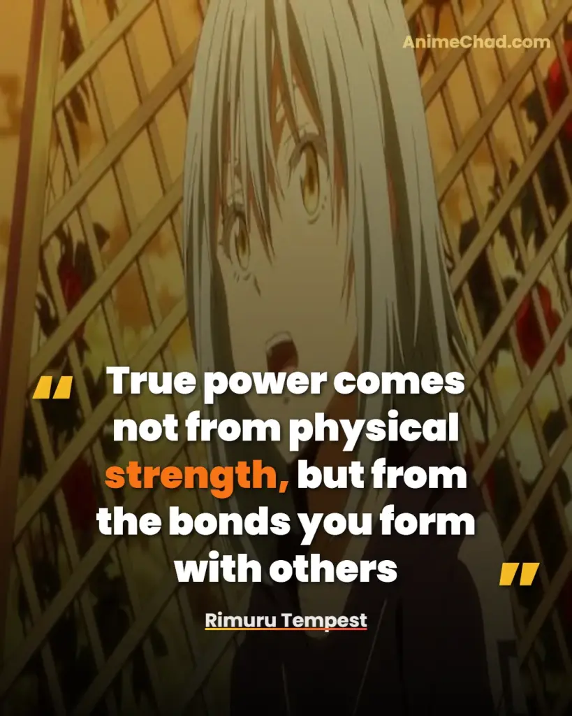 Rimuru Tempest Quotes (5)