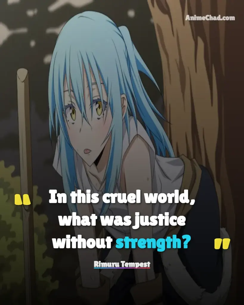 Rimuru Tempest Quotes (9)