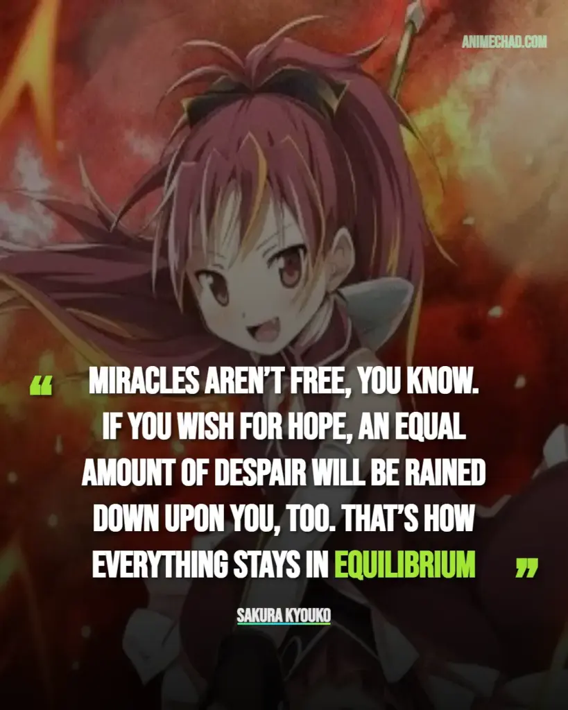 Sakura Kyouko Quotes