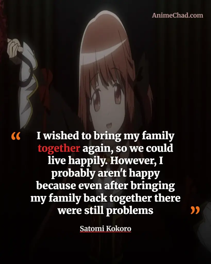 Satomi Kokoro Quotes
