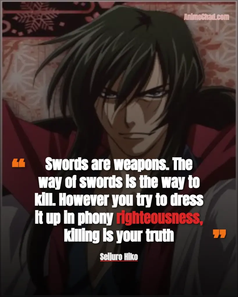 Seijuro Hiko Quotes (2)