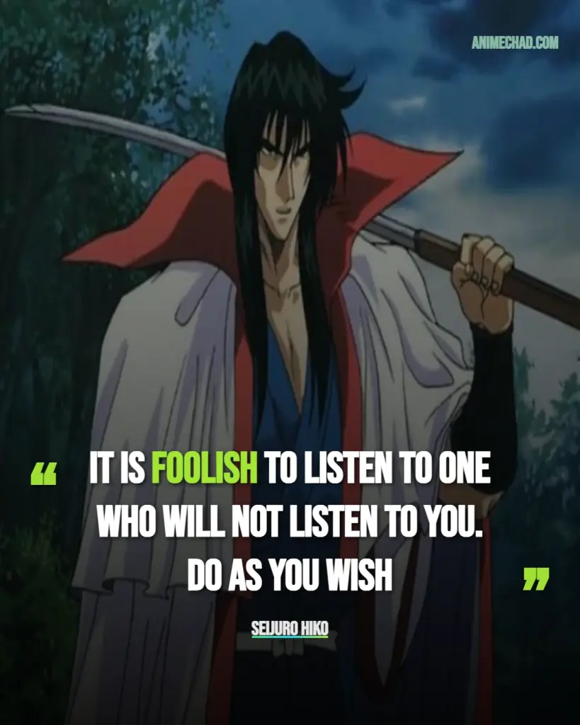 Seijuro Hiko Quotes
