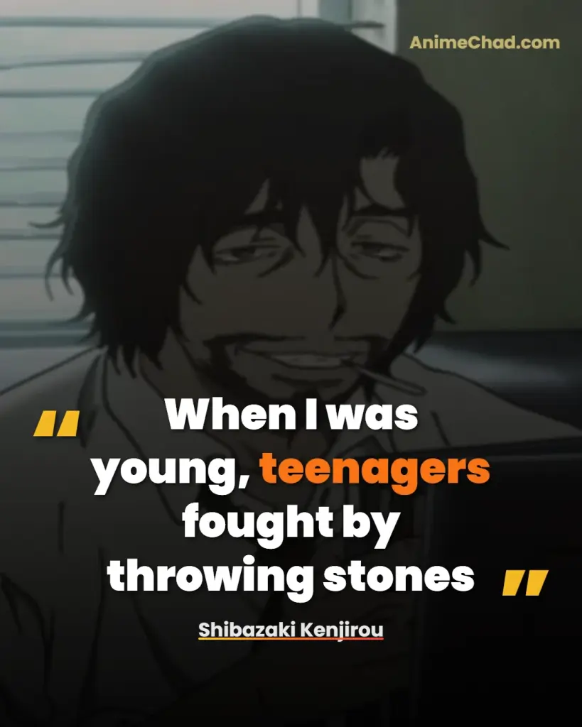 Shibazaki Kenjirou Quotes (1)