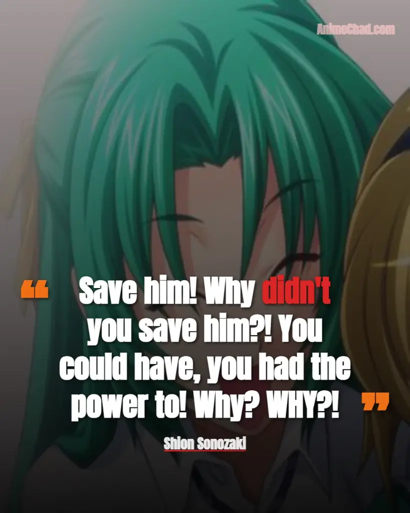 Shion Sonozaki Quotes (2)