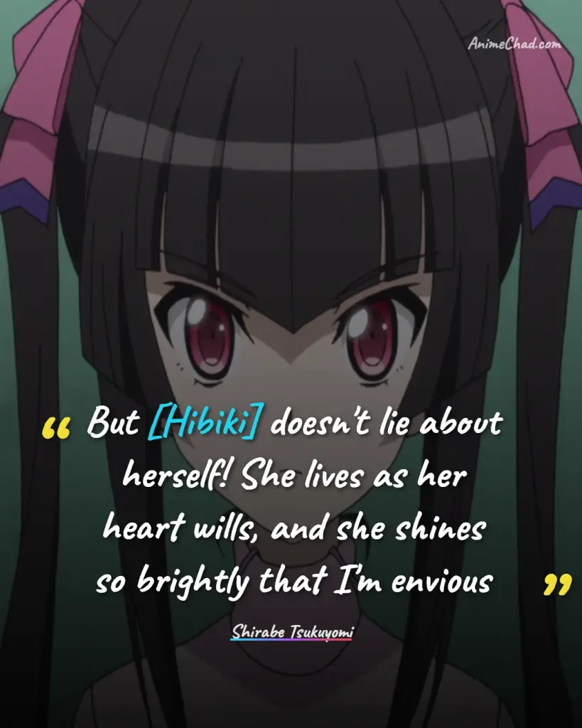 Shirabe Tsukuyomi Quotes