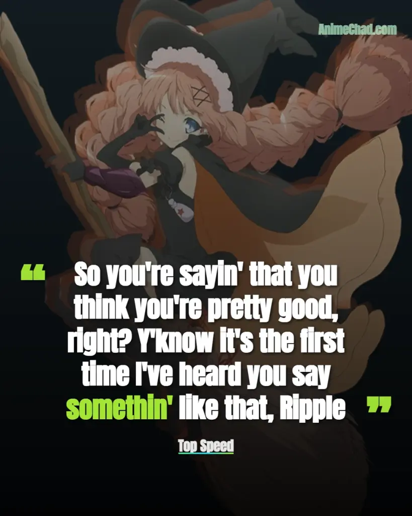 Top Speed Quotes