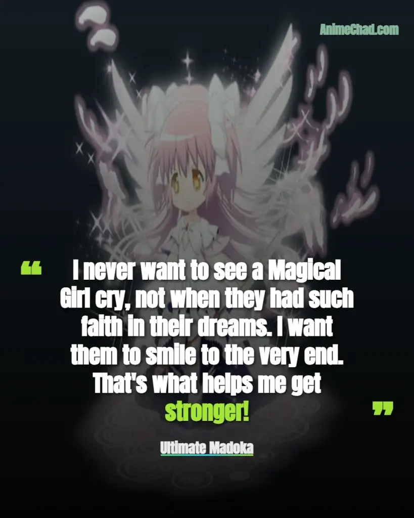 Ultimate Madoka Quotes