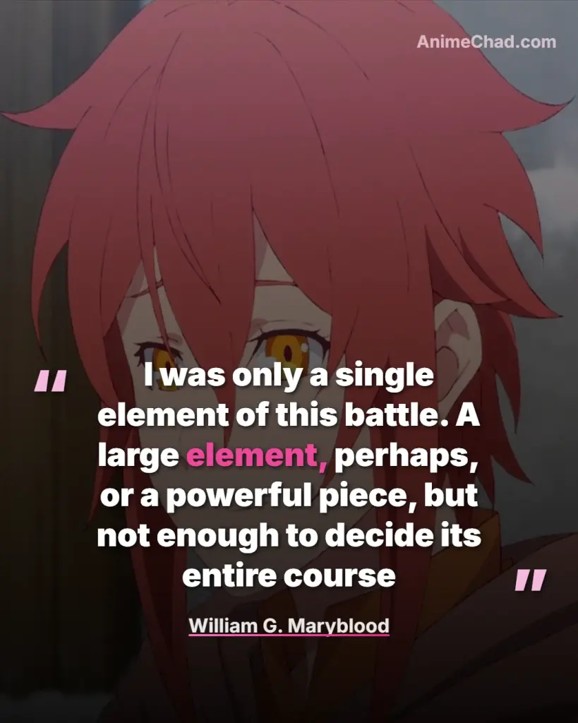 William G. Maryblood Quotes (1)