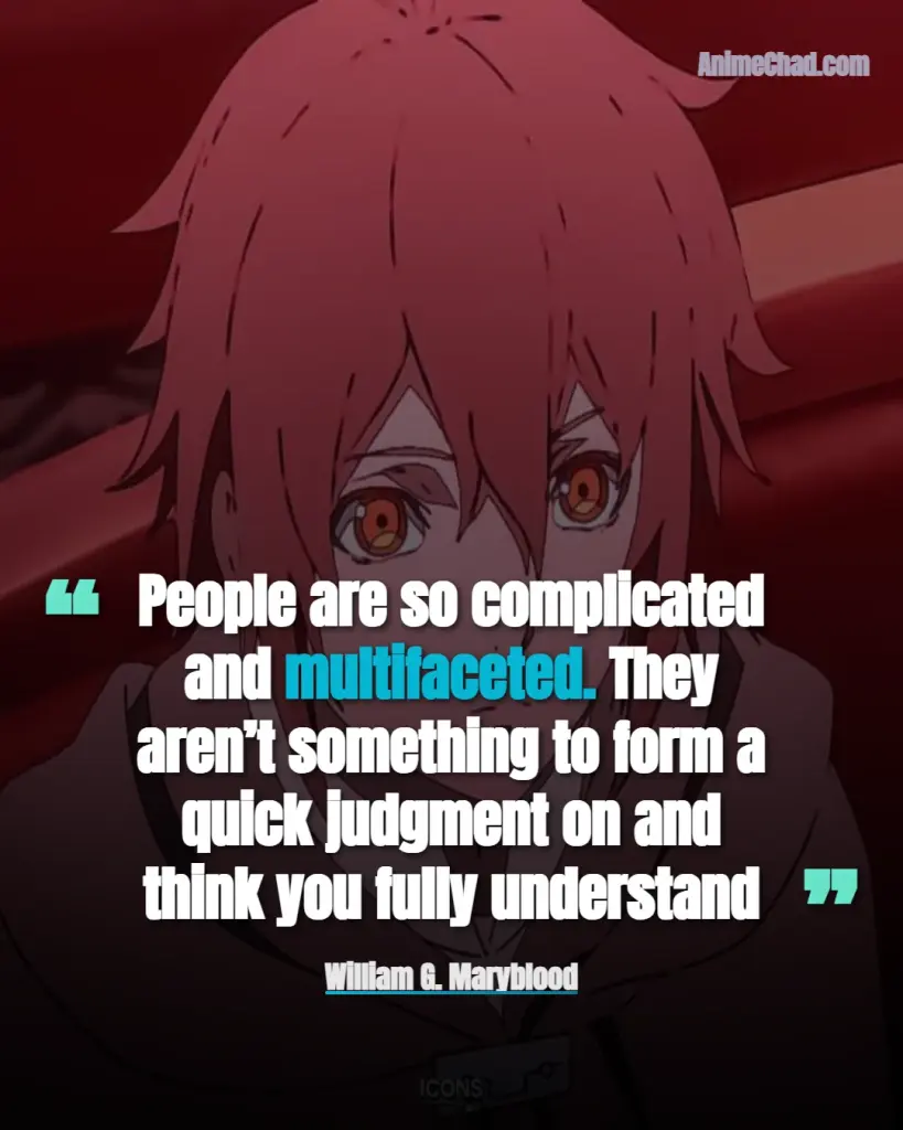 William G. Maryblood Quotes (3)