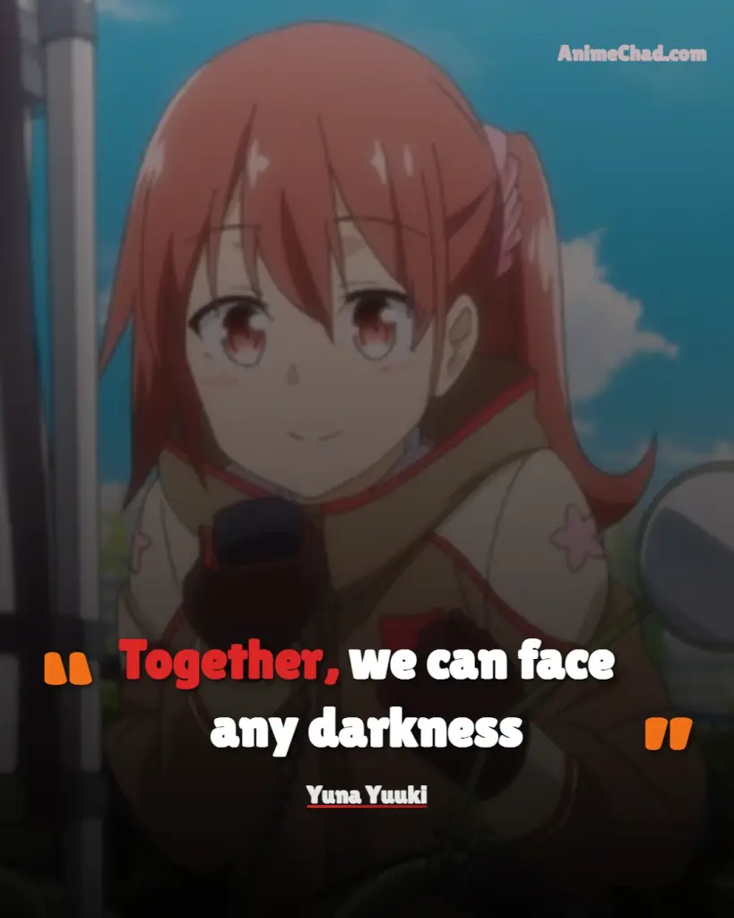 Yuna Yuuki Quotes (2)