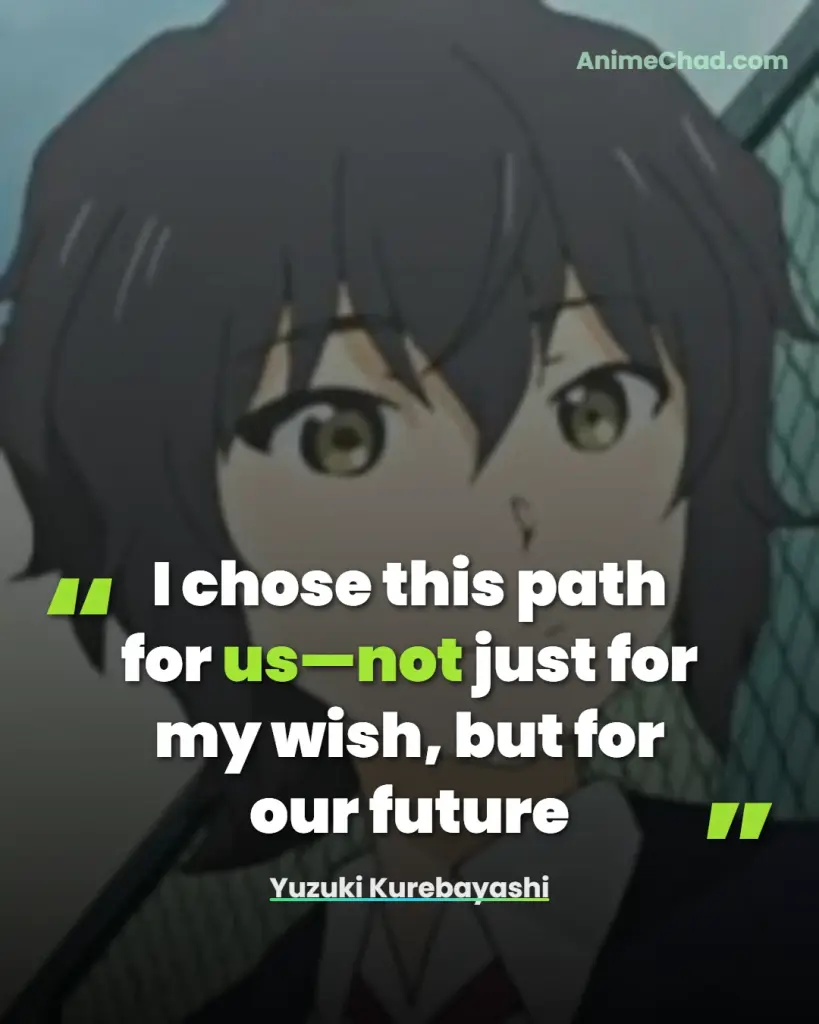 Yuzuki Kurebayashi Quotes (2)
