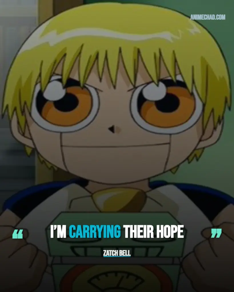 Zatch Bell Quotes (1)