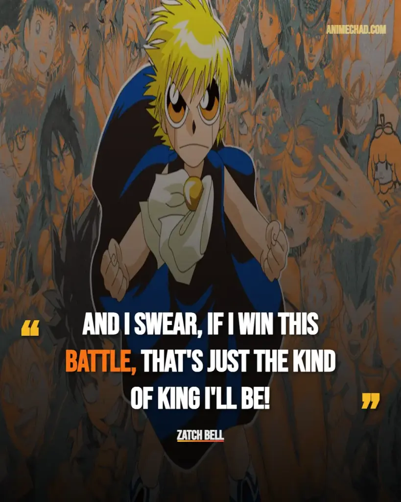 Zatch Bell Quotes