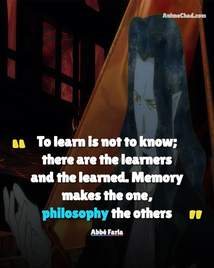 Abbé Faria Quotes (1)