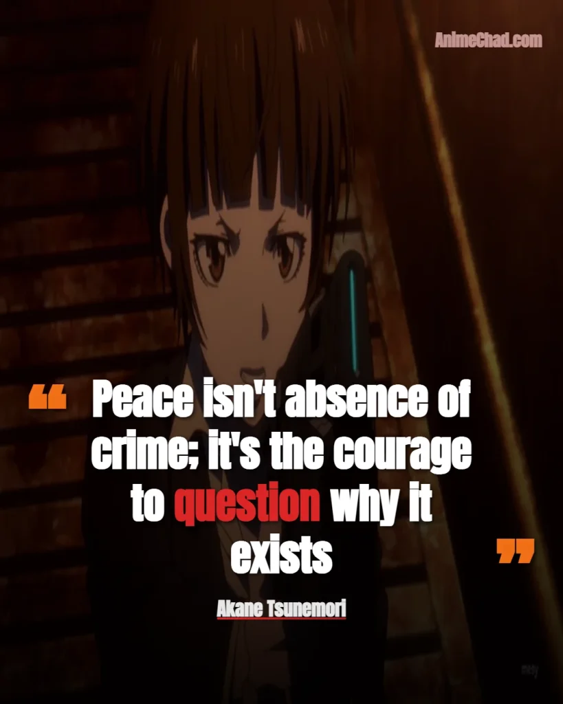 Akane Tsunemori Quotes (4)