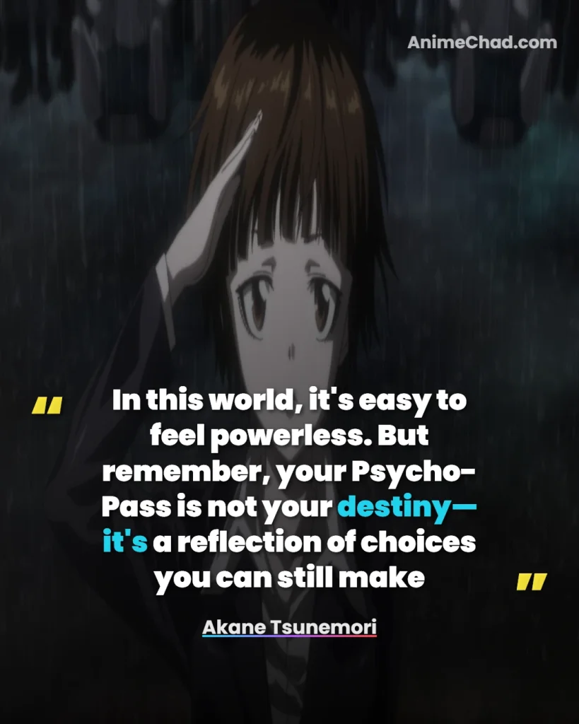 Akane Tsunemori Quotes