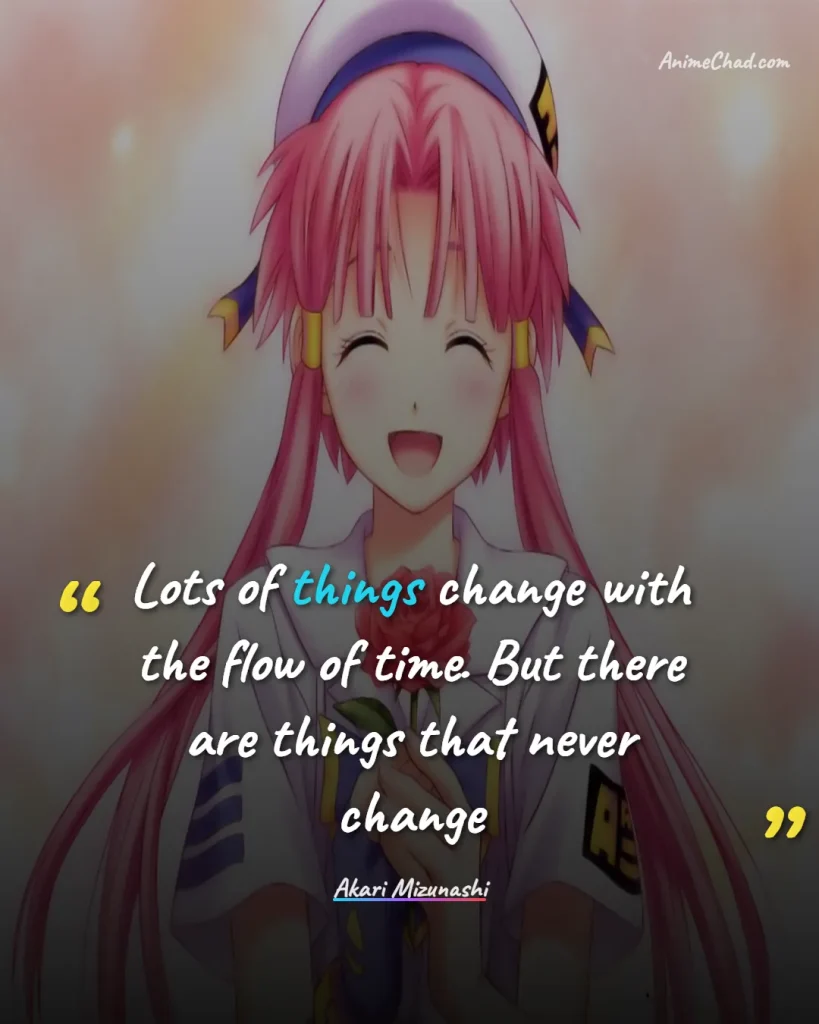 Akari Mizunashi Quotes (2)