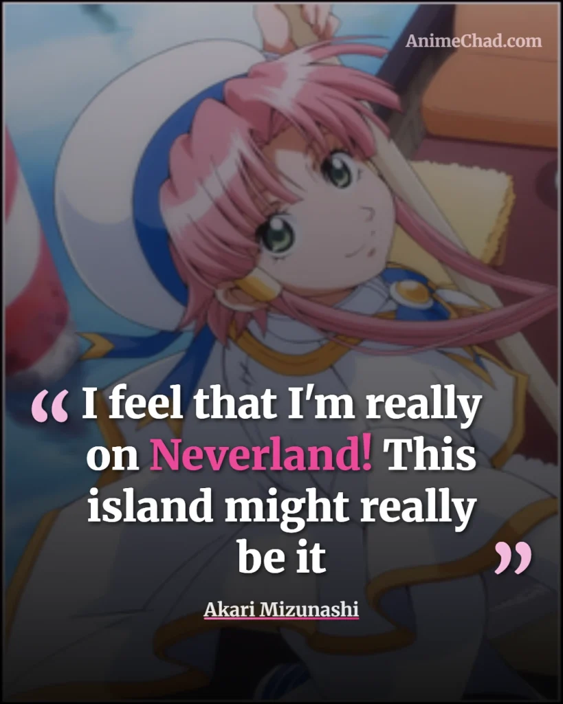 Akari Mizunashi Quotes (3)