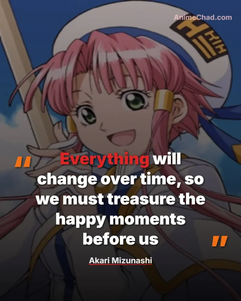 Akari Mizunashi Quotes (4)