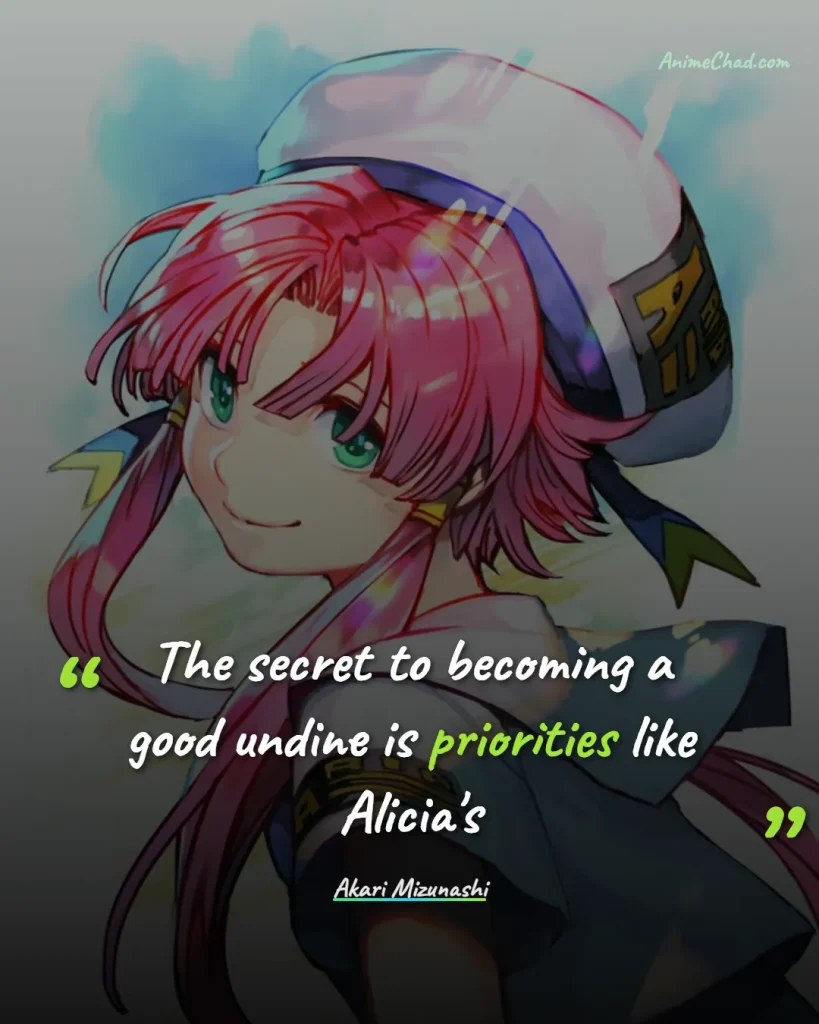 Akari Mizunashi Quotes (6)