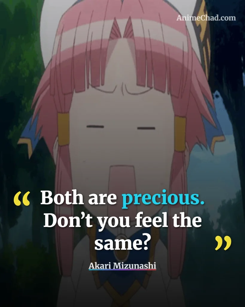 Akari Mizunashi Quotes (7)