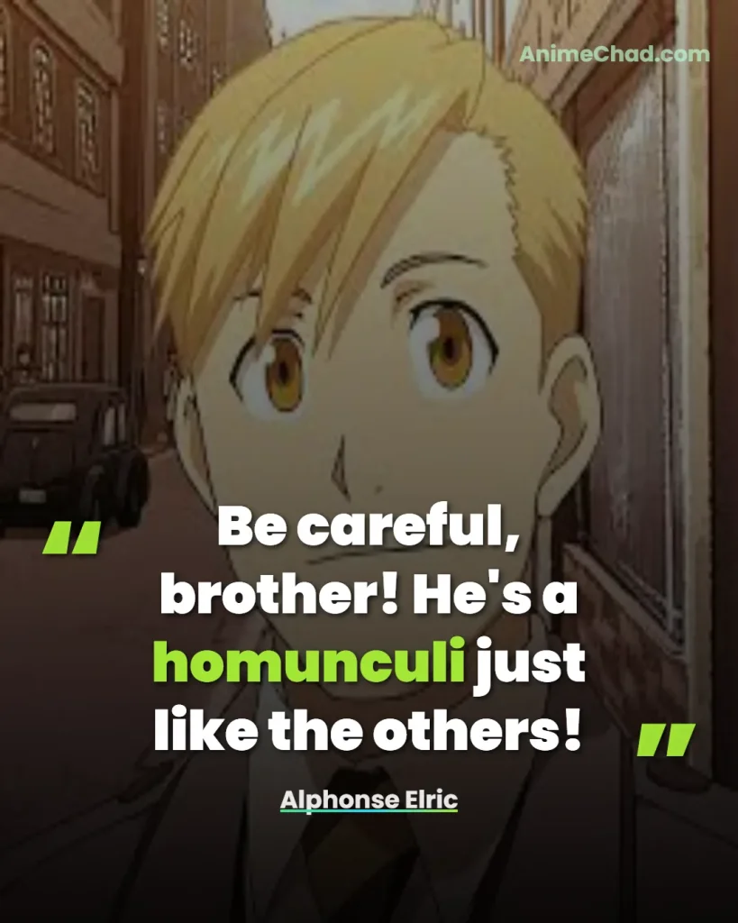 Alphonse Elric Quotes (1)