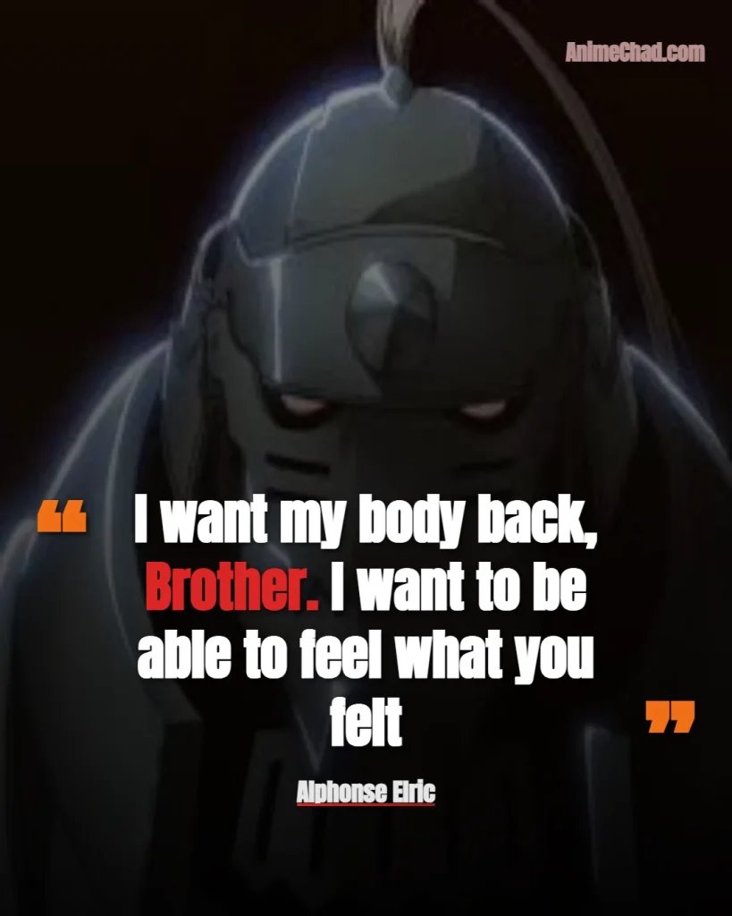 Alphonse Elric Quotes (4)
