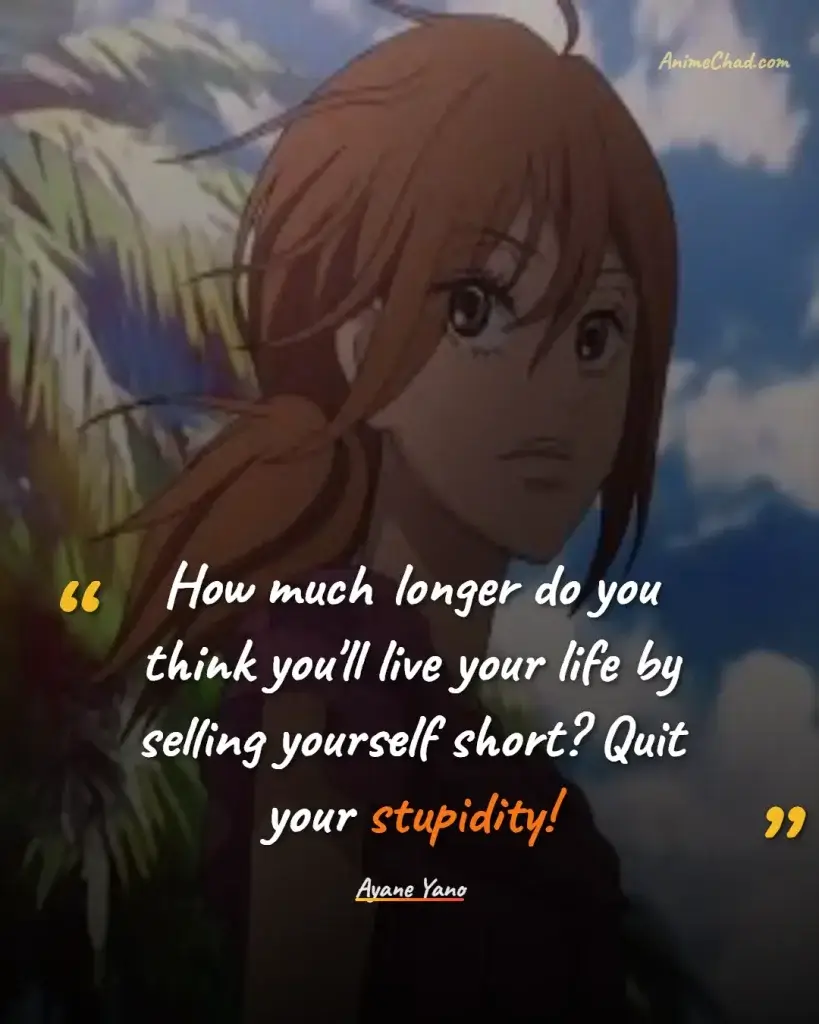 Ayane Yano Quotes