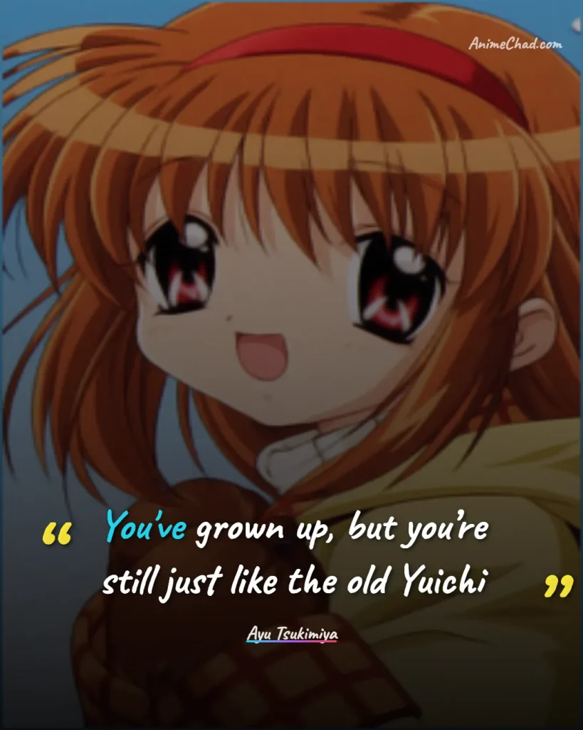 Ayu Tsukimiya Quotes (1)