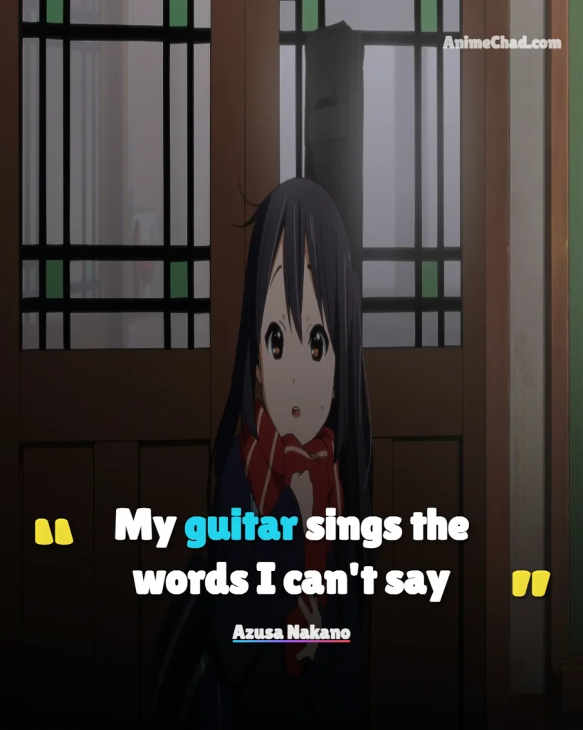 Azusa Nakano Quotes