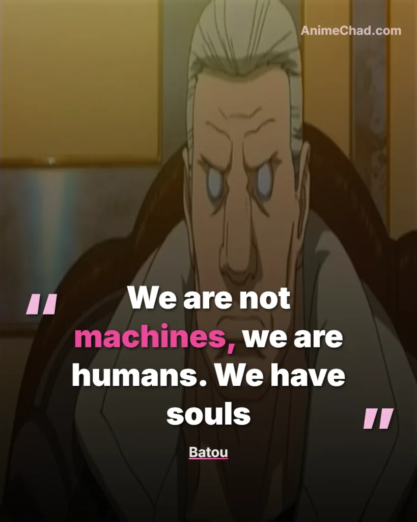 Batou Quotes