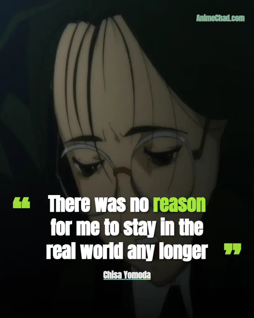 Chisa Yomoda Quotes (1)