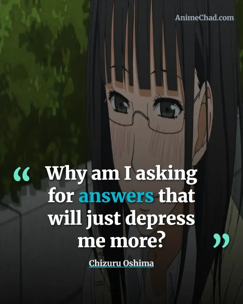 Chizuru Oshima Quotes