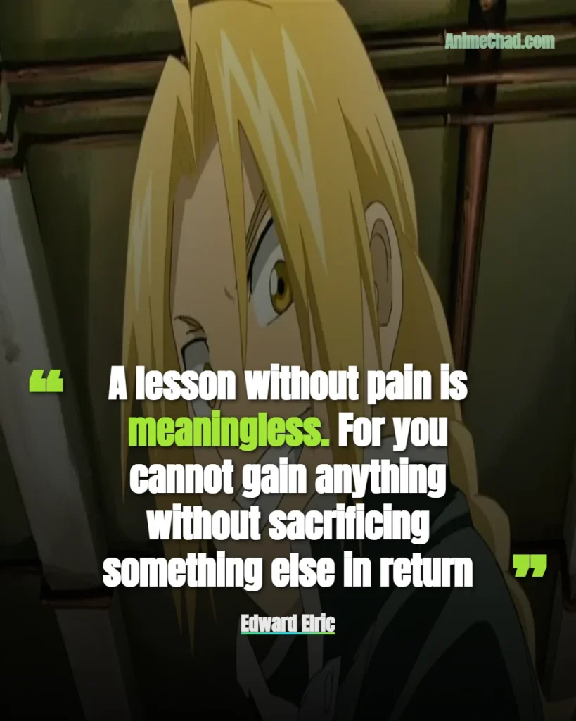Edward Elric Quotes (1)