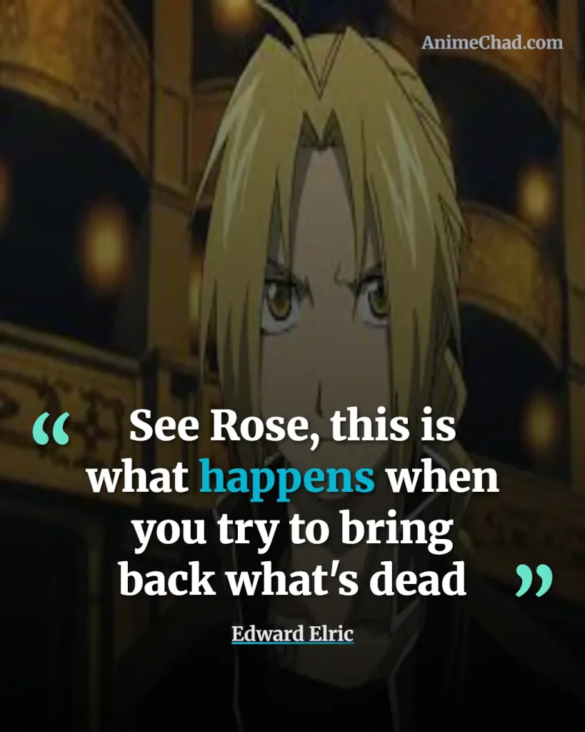Edward Elric Quotes (2)