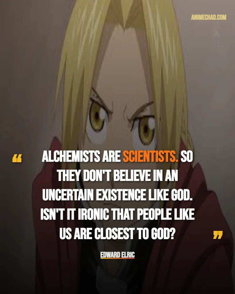 Edward Elric Quotes