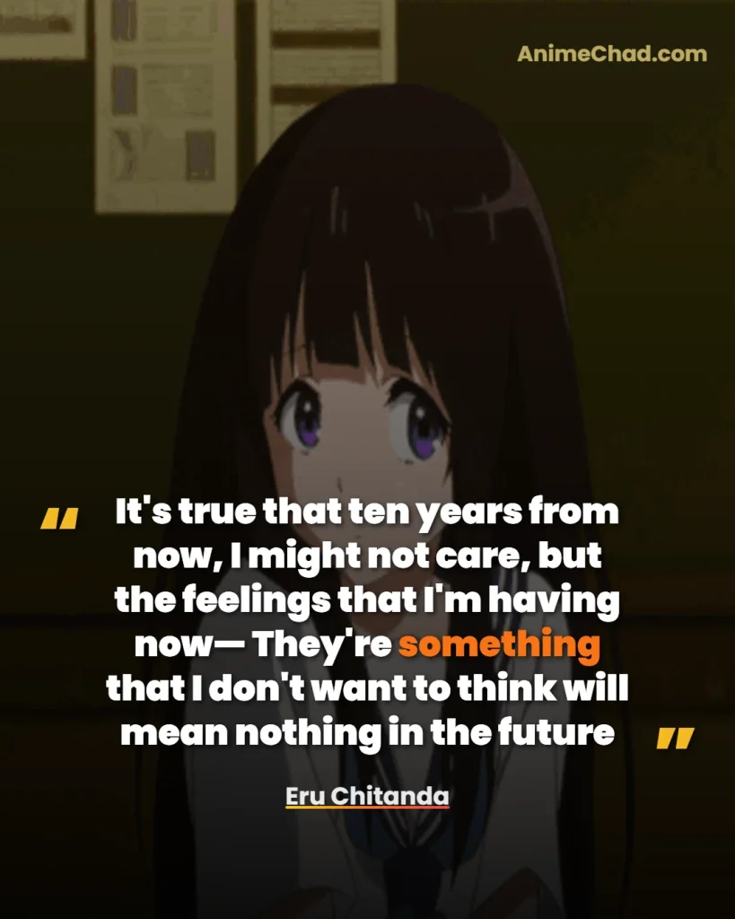 Eru Chitanda Quotes (3)