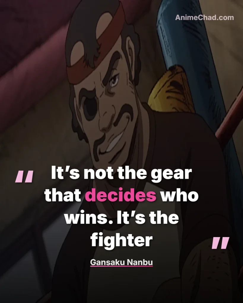 Gansaku Nanbu Quotes