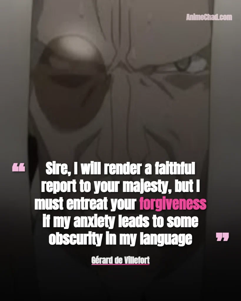 Gérard De Villefort Quotes (1)