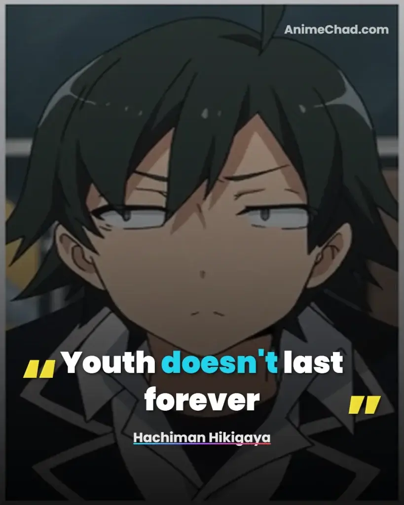 Hachiman Hikigaya Quotes