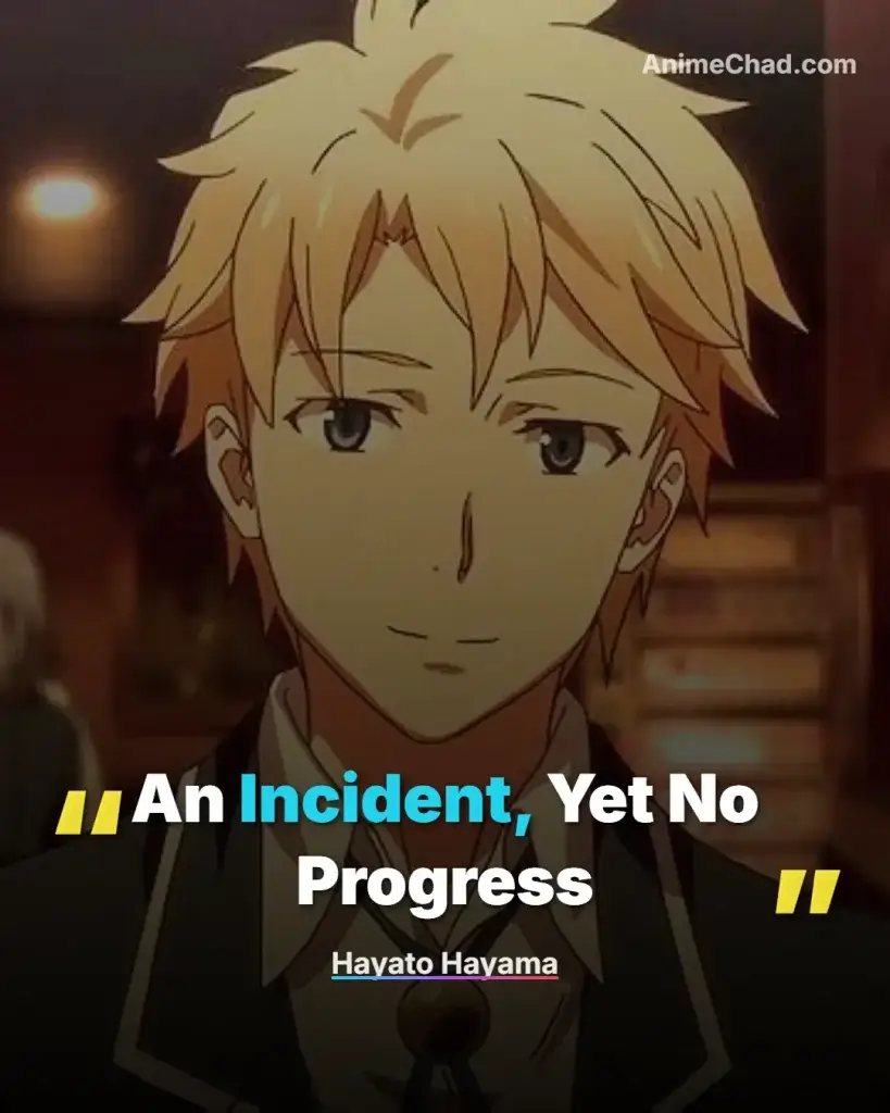 Hayato Hayama Quotes