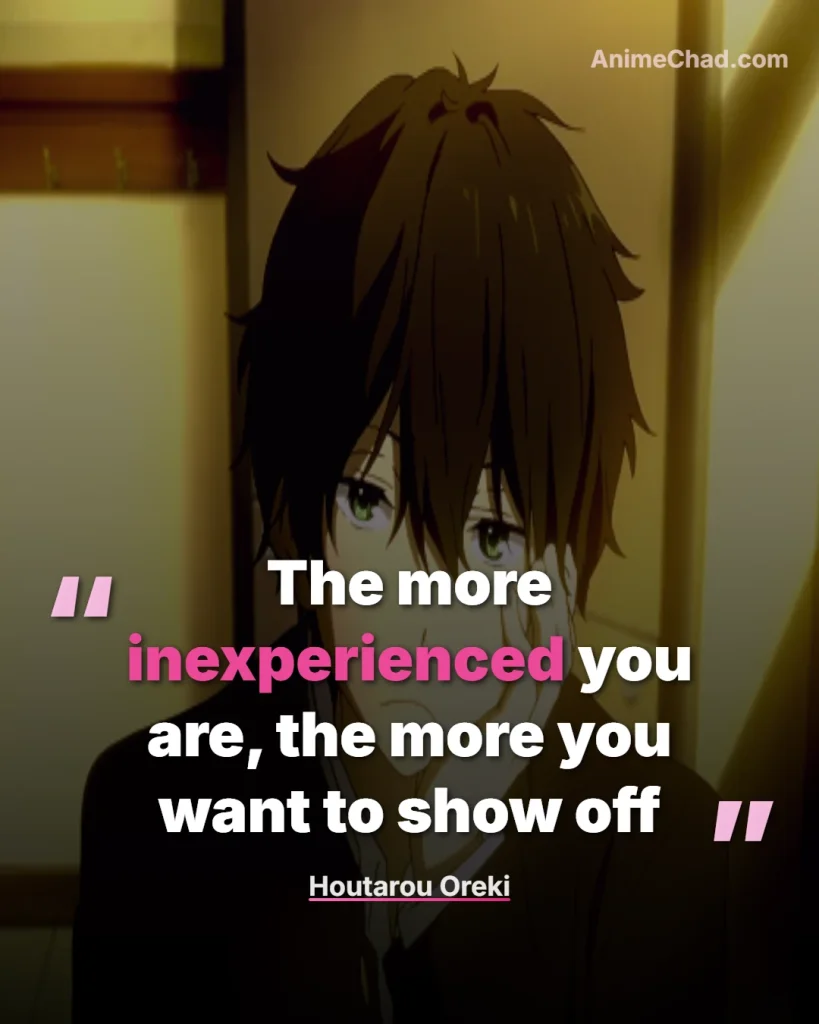 Houtarou Oreki Quotes (1)