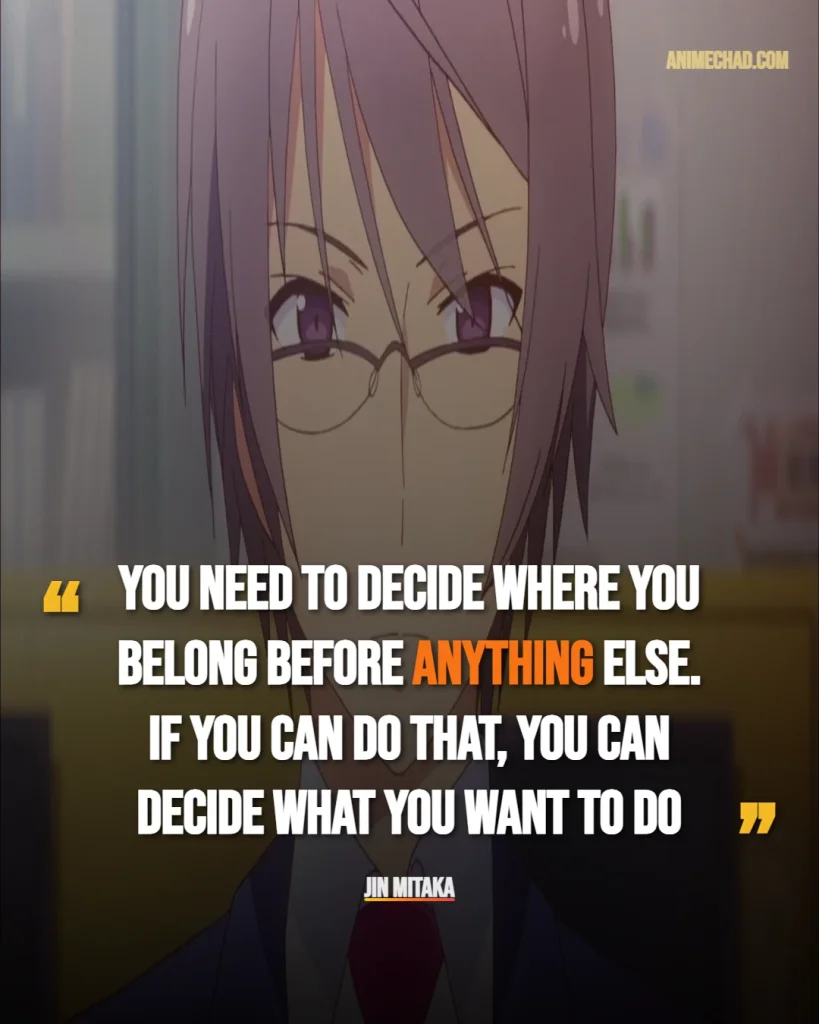 Jin Mitaka Quotes