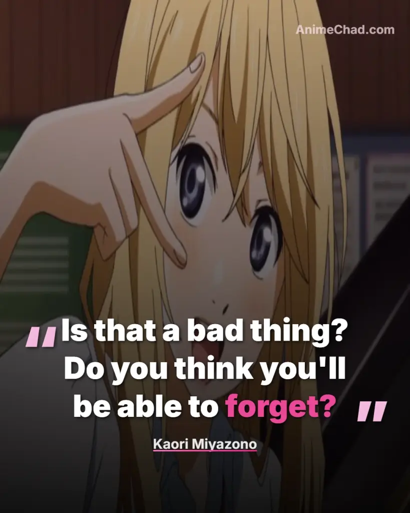Kaori Miyazono Quotes (1)
