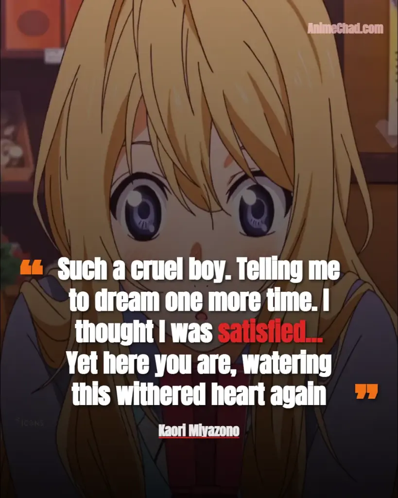 Kaori Miyazono Quotes (7)