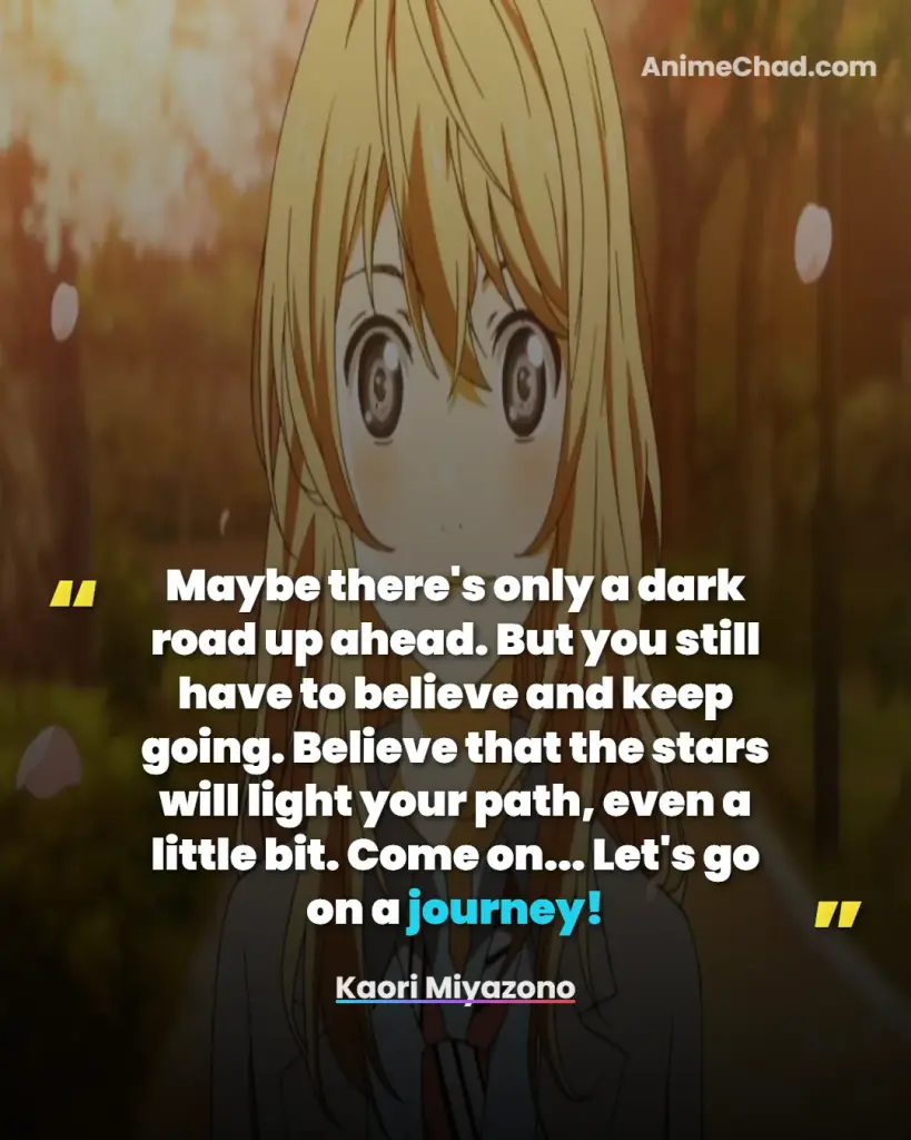 Kaori Miyazono Quotes