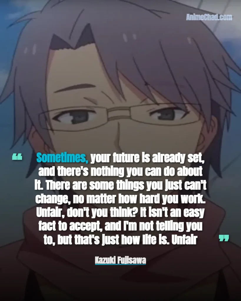 Kazuki Fujisawa Quotes