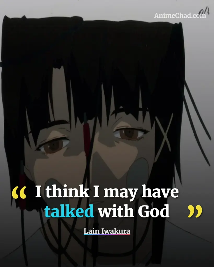 Lain Iwakura Quotes (10)